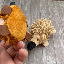 Load image into Gallery viewer, Hedgehog catnip toy. Hedgehog plushie.