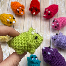 Load image into Gallery viewer, Dinosaur toy bundle. Toys for hedgehogs. Small pet toy. Bell toy. Pet toys.