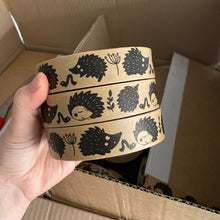 Load image into Gallery viewer, Hedgehog self-adhesive kraft paper tape. 25mm x 50M