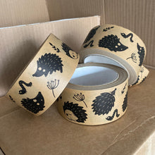 Load image into Gallery viewer, Hedgehog self-adhesive kraft paper tape. 50mm x 50M