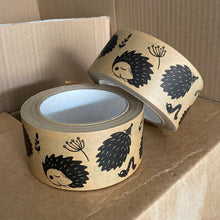 Load image into Gallery viewer, Hedgehog self-adhesive kraft paper tape. 50mm x 50M
