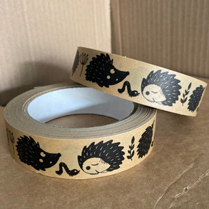 Hedgehog self-adhesive kraft paper tape. 25mm x 50M