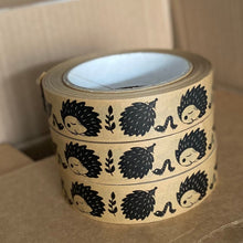 Load image into Gallery viewer, Hedgehog self-adhesive kraft paper tape. 25mm x 50M