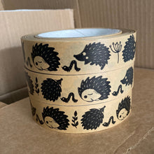 Load image into Gallery viewer, Hedgehog self-adhesive kraft paper tape. 25mm x 50M