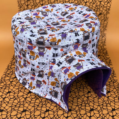 Halloween animals cover for plastic igloo. Igloo for hedgehog, guinea pig and small pets