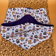 Load image into Gallery viewer, Halloween animals bonding scarf for hedgehogs and small pets. Bonding pouch.