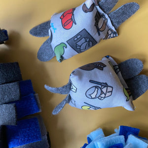 Far Far Away Galaxy toys for hedgehogs. Small pet toy. Bell toy. Pet toys. Fleece toy. Set of soft animal toys. Fleece toys.