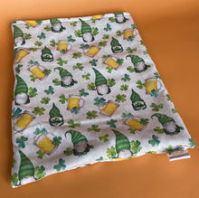 Load image into Gallery viewer, Irish gnome snuggle sack, snuggle pouch, sleeping bag for hedgehog and small guinea pigs.