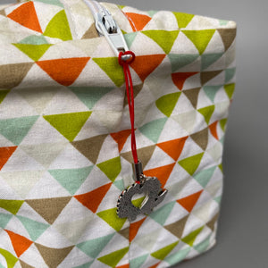 Hedgehog charm. Phone charm. Hedgehog zip pull.