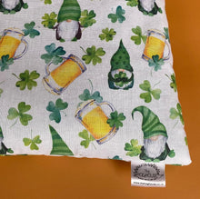 Load image into Gallery viewer, LARGE Irish gnome snuggle sack. Snuggle pouch bag for hedgehogs and guinea pigs.