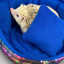 Load image into Gallery viewer, Nebula cuddle cup. Pet sofa. Hedgehog and small guinea pig bed. Small pet beds.