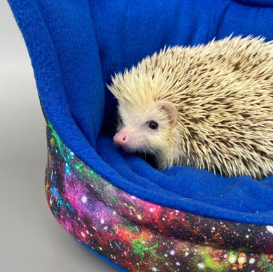 Nebula cuddle cup. Pet sofa. Hedgehog and small guinea pig bed. Small pet beds.
