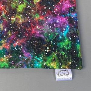 Nebula bonding scarf for hedgehogs and small pets. Bonding pouch. Fleece lined.