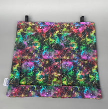 Load image into Gallery viewer, Nebula hanging hay bag for guinea pigs. Cotton hay feeder.