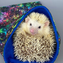 Load image into Gallery viewer, Nebula mini set. Tunnel, snuggle sack and toys. Fleece bedding. Fleece tunnel and pouch