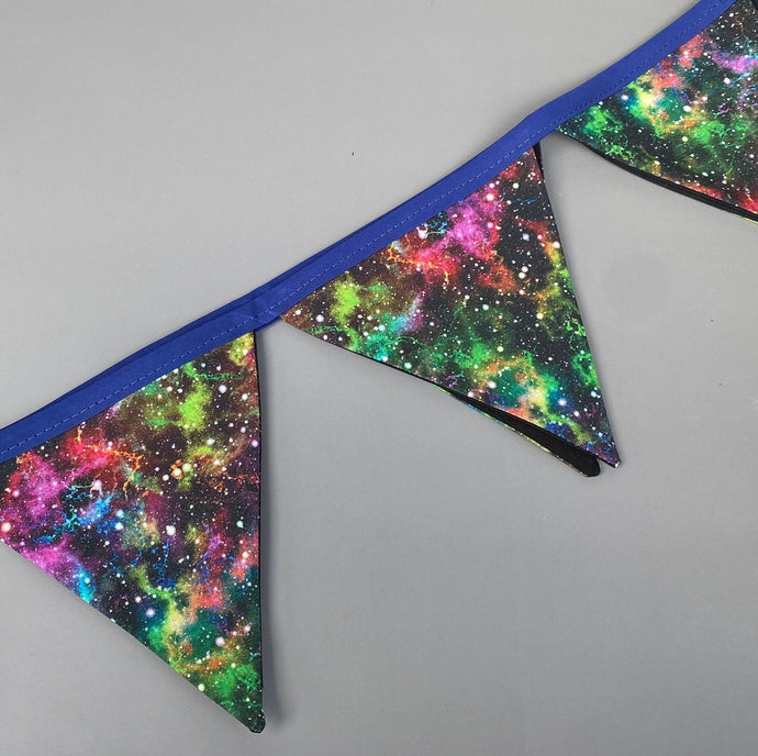 Nebula miniature bunting. Viv decorations. Cage decorations.