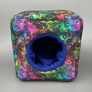 Nebula full cage set. Cube house, snuggle sack, tunnel cage set for small pets.
