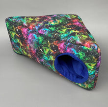 Load image into Gallery viewer, Nebula full cage set. Corner house, snuggle sack, tunnel cage set for hedgehog or small pet.