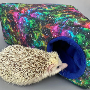 Nebula full cage set. Corner house, snuggle sack, tunnel cage set for hedgehog or small pet.