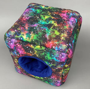 Nebula cosy cube house. Hedgehog and guinea pig cube house.