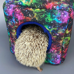 Nebula cosy cube house. Hedgehog and guinea pig cube house.