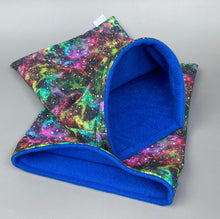 Load image into Gallery viewer, Nebula full cage set. Corner house, snuggle sack, tunnel cage set for hedgehog or small pet.
