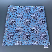 Load image into Gallery viewer, LARGE Vintage Floral Skulls snuggle sack. Snuggle pouch for guinea pigs