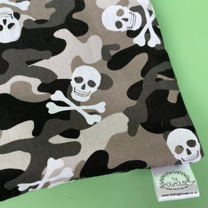 LARGE Camo skulls snuggle sack. Snuggle pouch for guinea pigs