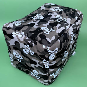 LARGE camo skulls animals cosy bed. Cosy cube. Cuddle Cube. Guinea pig snuggle house.