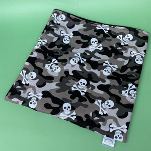 LARGE Camo skulls snuggle sack. Snuggle pouch for guinea pigs