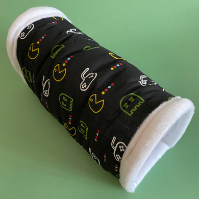 Gamer stay open tunnel. Padded fleece tunnel. Tube. Padded tunnel small pets.