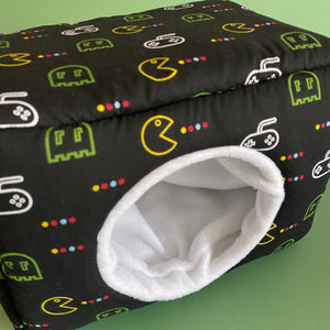 LARGE Gamer cosy bed. Cosy cube. Cuddle Cube. Snuggle house. Fleece hidey.