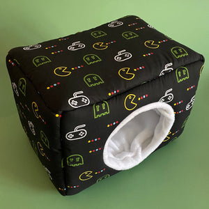 LARGE Gamer cosy bed. Cosy cube. Cuddle Cube. Snuggle house. Fleece hidey.