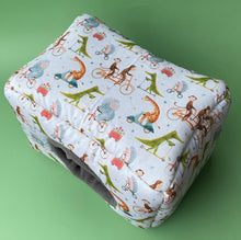 Load image into Gallery viewer, Off to the races full cage set. Large house, snuggle sack, tunnel cage set for guinea pigs