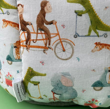 Load image into Gallery viewer, LARGE off the the races cuddle cup. Pet sofa. Guinea pig bed. Fleece pet bed.