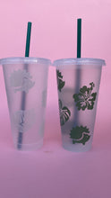 Load image into Gallery viewer, Green hedgehog colour changing cold cup. Cold colour changing 24oz cup