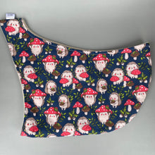 Load image into Gallery viewer, Hedgehogs with Mushroom Hats bonding scarf for hedgehogs and small pets.