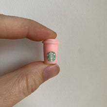 Load image into Gallery viewer, Starbucks mini resin cups. Coffee cup photo props.
