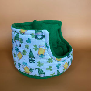 Irish gnome cuddle cup. Pet sofa. Hedgehog and small guinea pig bed. Small pet beds.