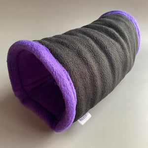 LARGE Fleece full cage set. Large house, snuggle sack, tunnel cage set.