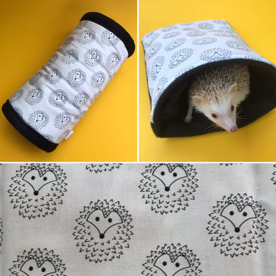 The Hoghouse mini set. Tunnel, snuggle sack and toys.