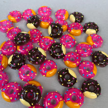 Load image into Gallery viewer, Mini resin donuts photo prop. Resin donut prop for photos.
