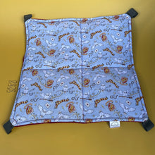 Load image into Gallery viewer, Wizard square padded hammock. Guinea pig hammock. Rat hammock. C&amp;C hammock.
