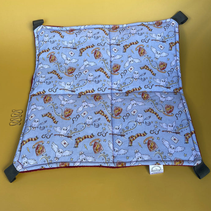 Wizard square padded hammock. Guinea pig hammock. Rat hammock. C&C hammock.