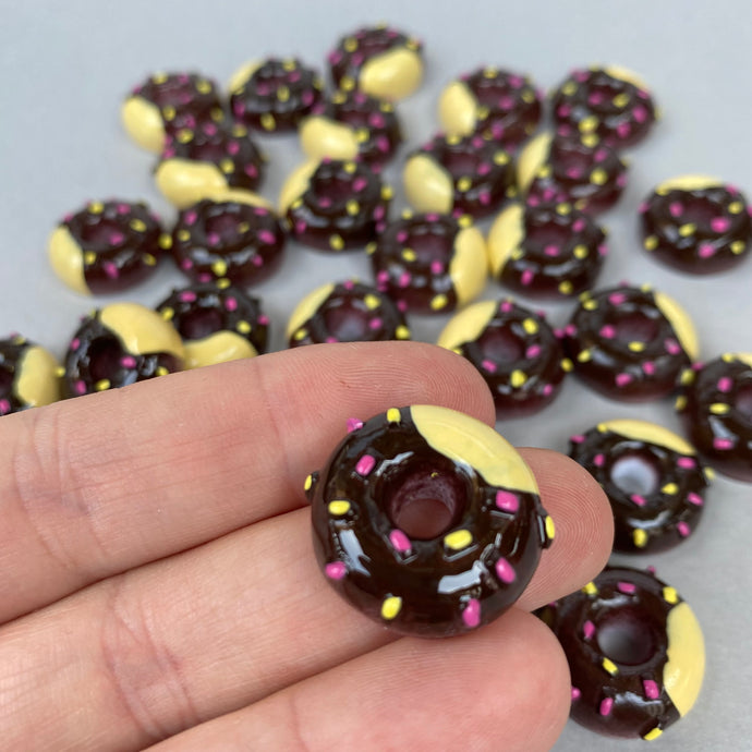 Mini resin donuts photo prop. Resin donut prop for photos.