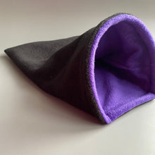 Load image into Gallery viewer, LARGE Fleece full cage set. Large house, snuggle sack, tunnel cage set.