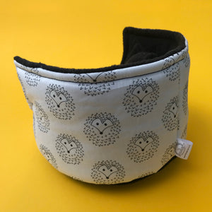 The Hoghouse cuddle cup. Pet sofa. Hedgehog sofa.