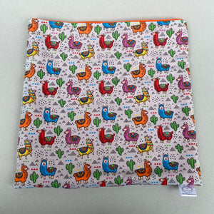 LARGE Drama Llama snuggle sack. Cuddle pouch for hedgehogs and guinea pigs.