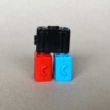 Load image into Gallery viewer, Suitcase photo props. Resin photo props. Red, blue and black travel bags.