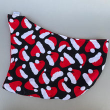 Load image into Gallery viewer, Santa hats bonding scarf for hedgehogs and small pets. Bonding pouch.